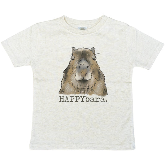 "HAPPYbara" Capybara Tshirt