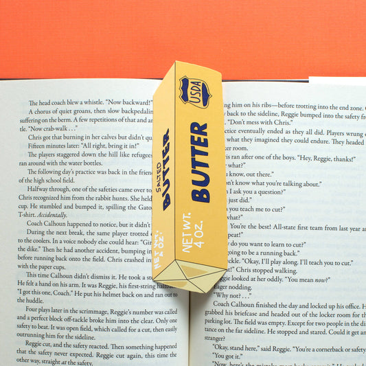 Butter Stick Bookmark