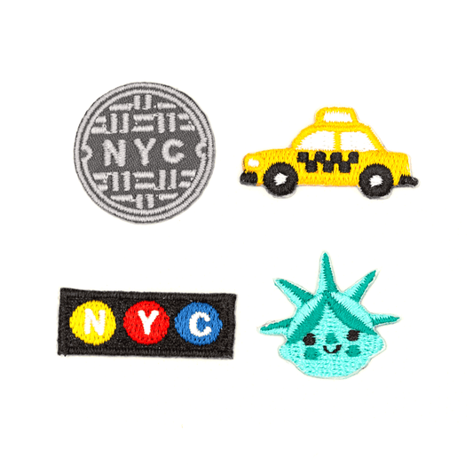 NYC Sticker Patch Set