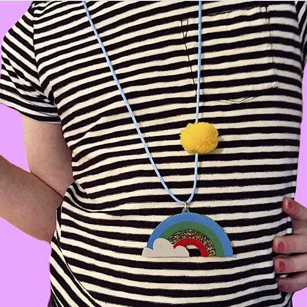 Rainbows Are Awesome Necklace