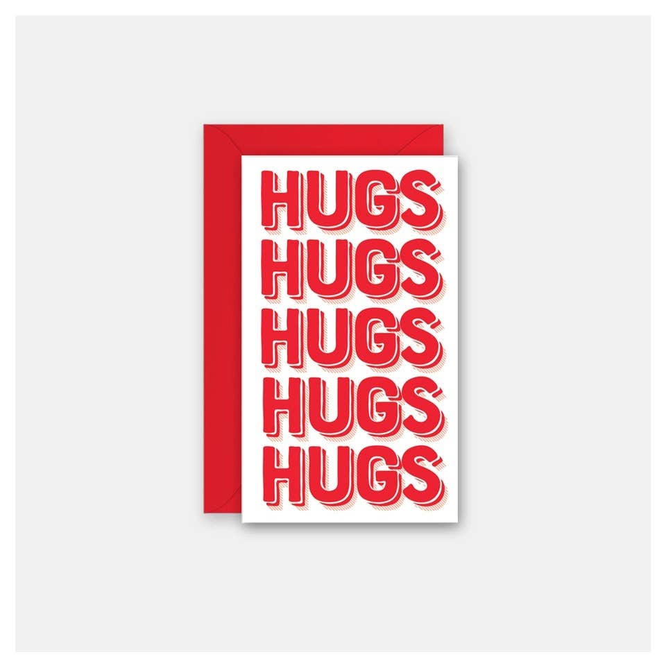 Hugs Repeat - Gift Enclosure Card