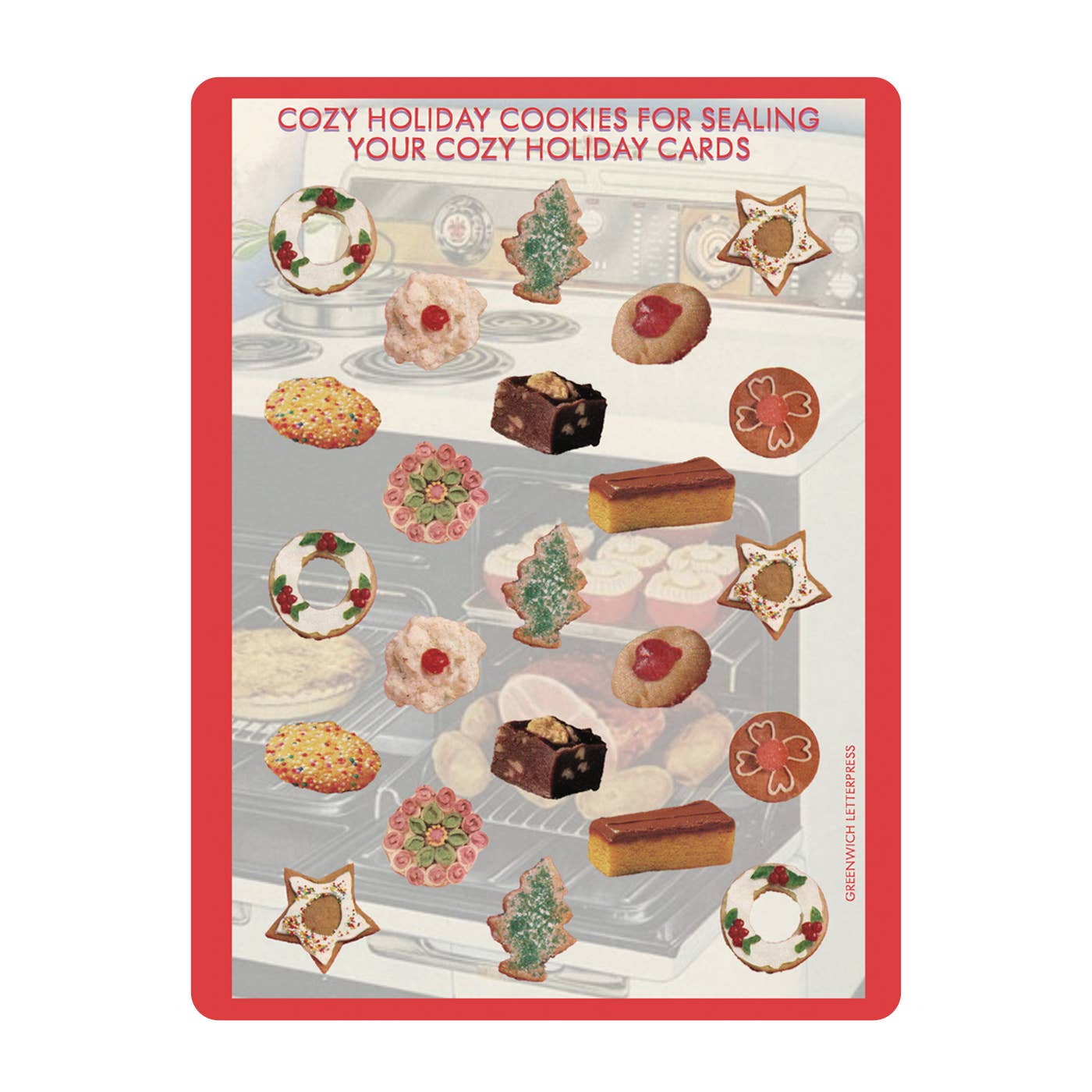 Vintage Cookie Sticker Sheet