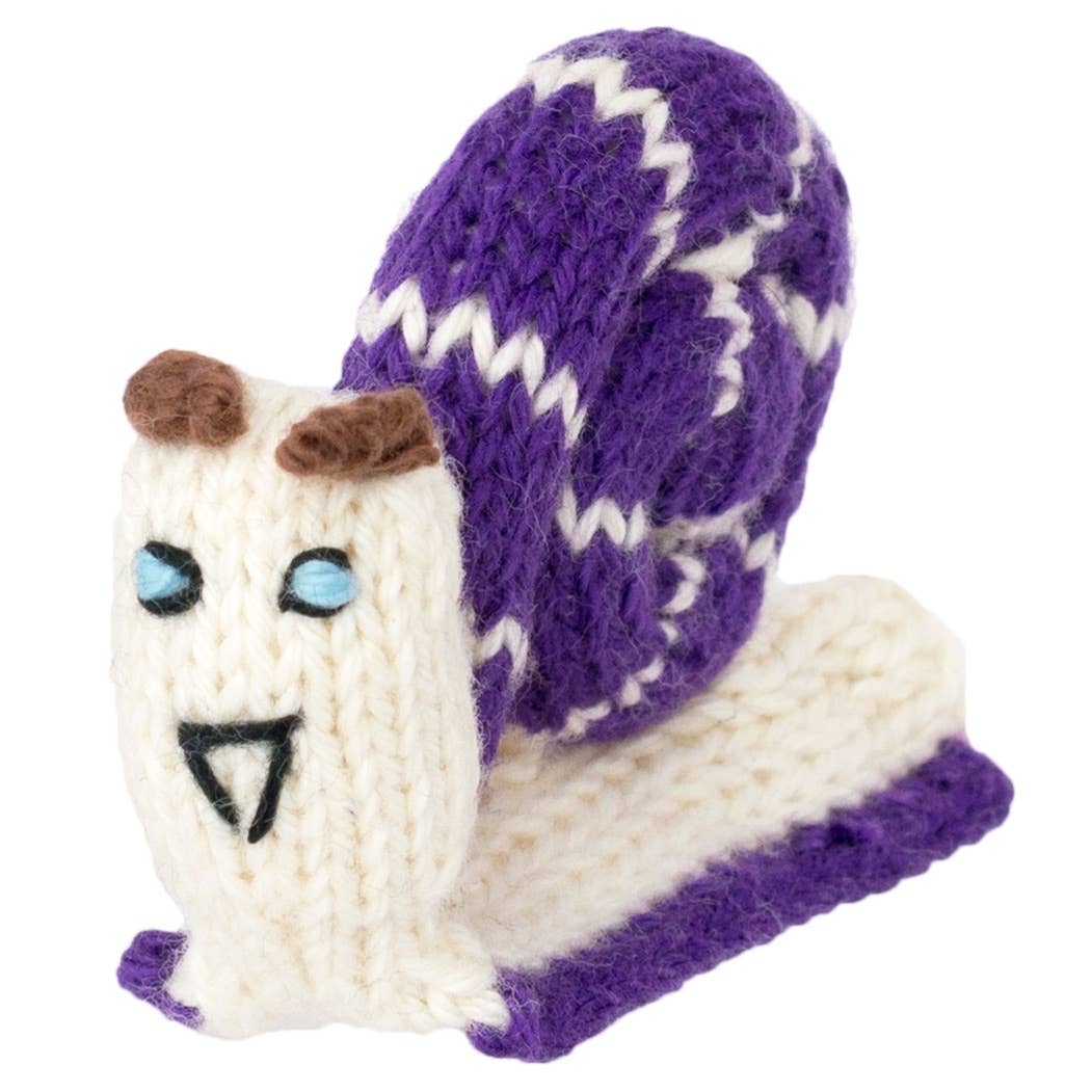 Snail Finger Puppet