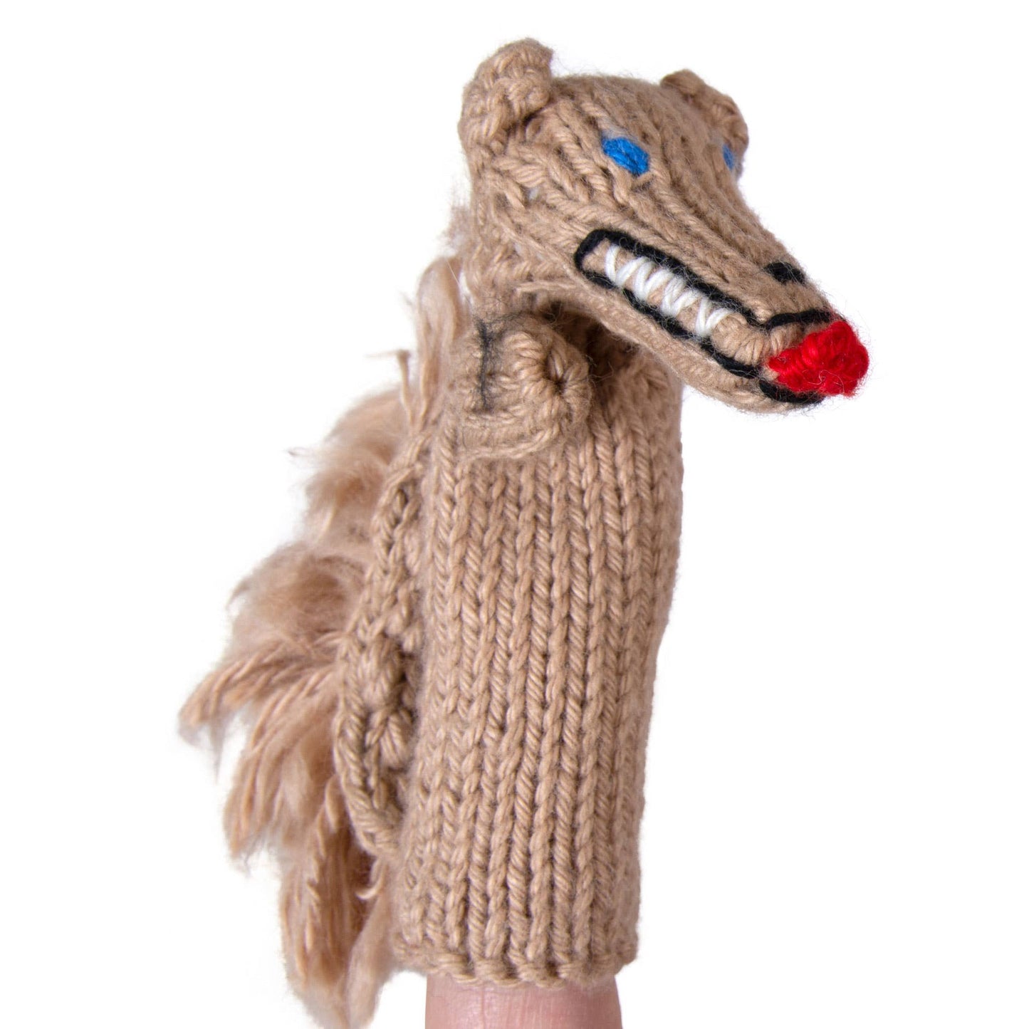 Wolf Finger Puppet