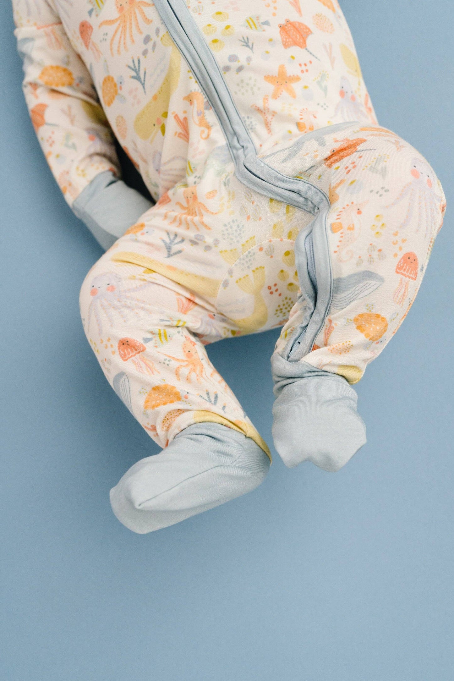 Underwater Friends Bamboo Pajama Sleeper