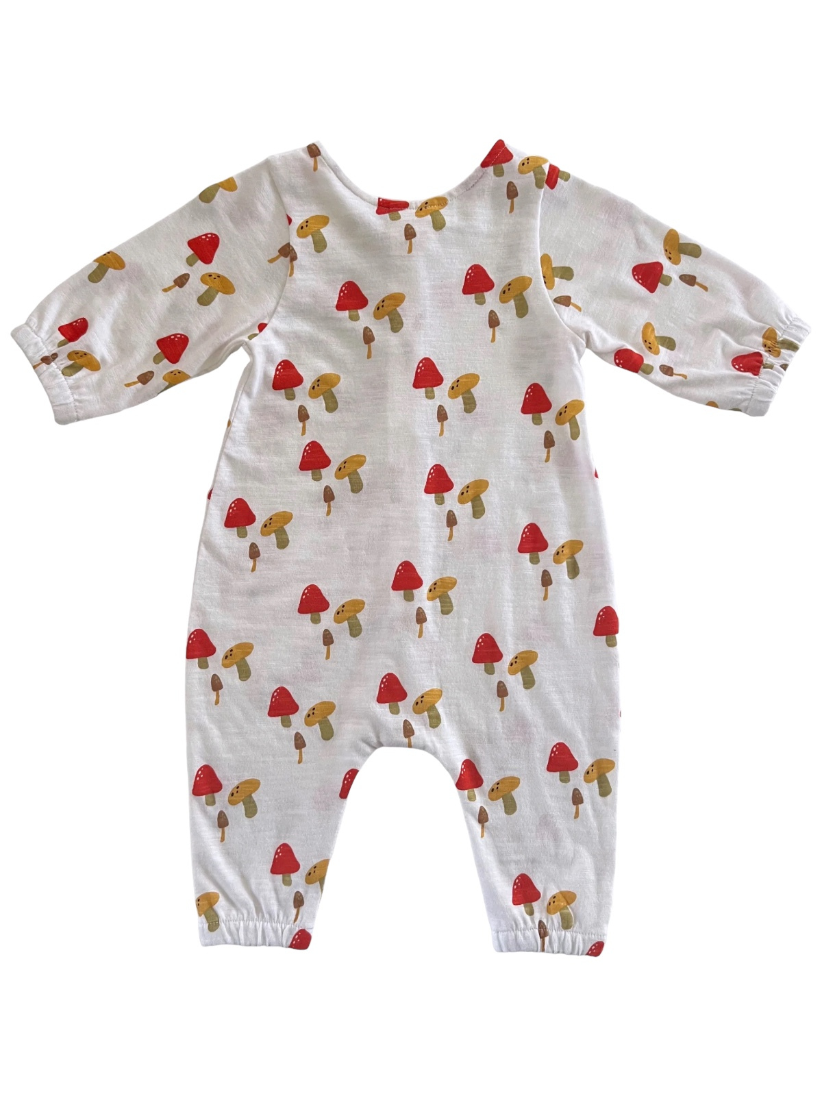 Mushroom Long Sleeve Jumpsuit