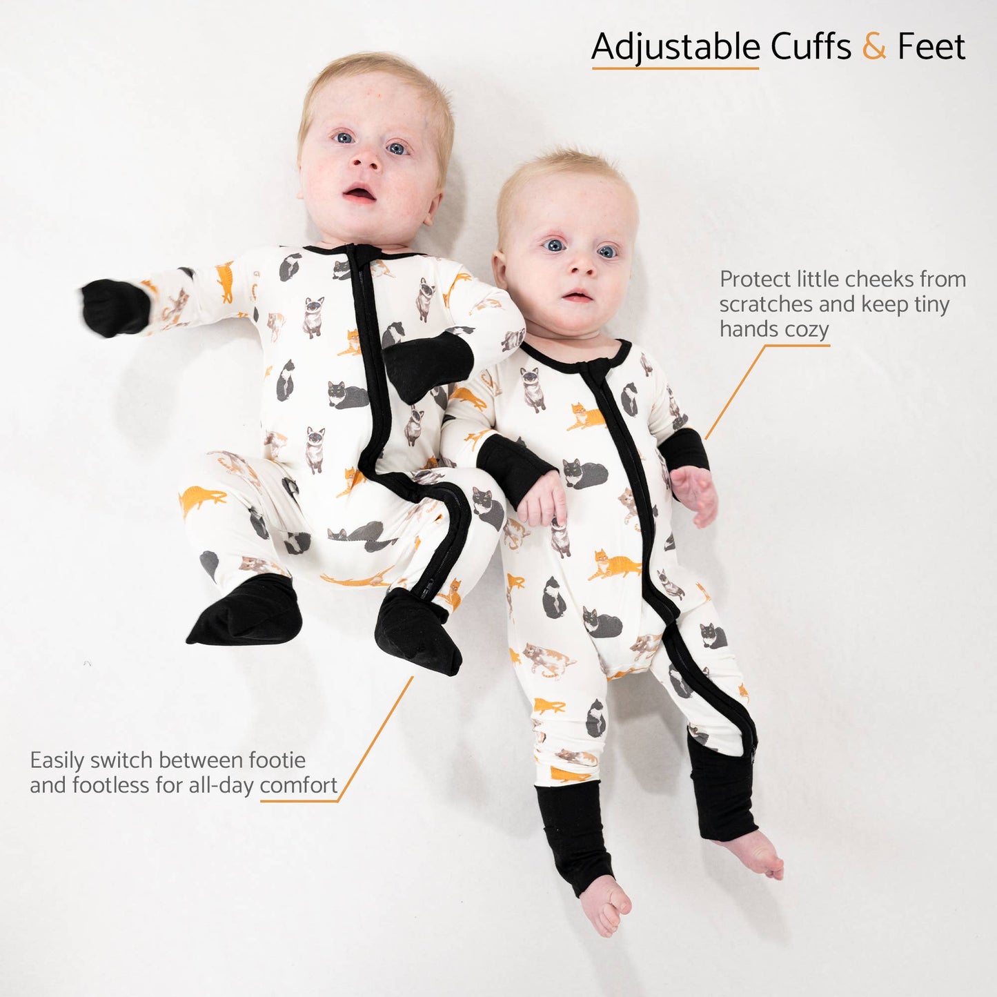Purr-fectly Adorable Cat Bamboo Pajamas