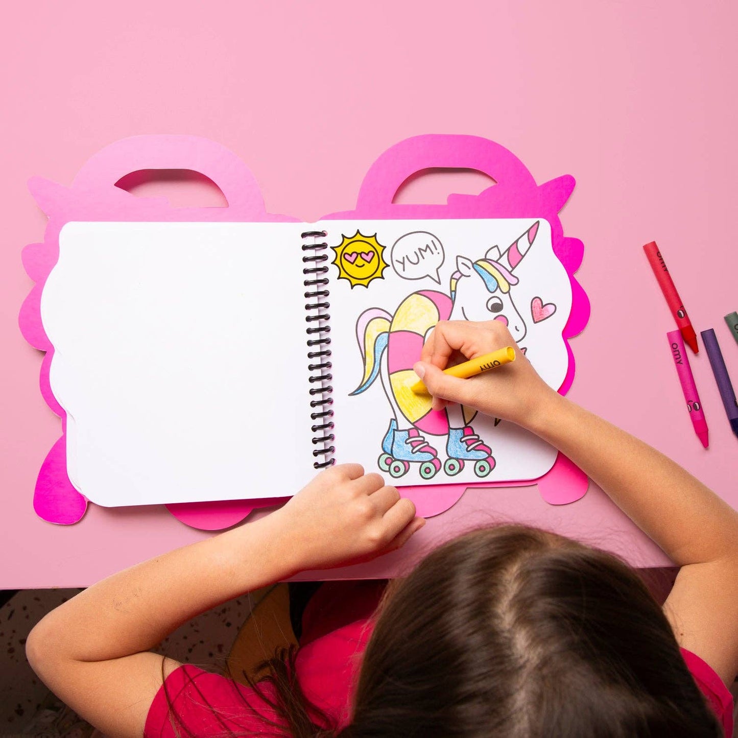 Unicorn Super Coloring Book and Stickers