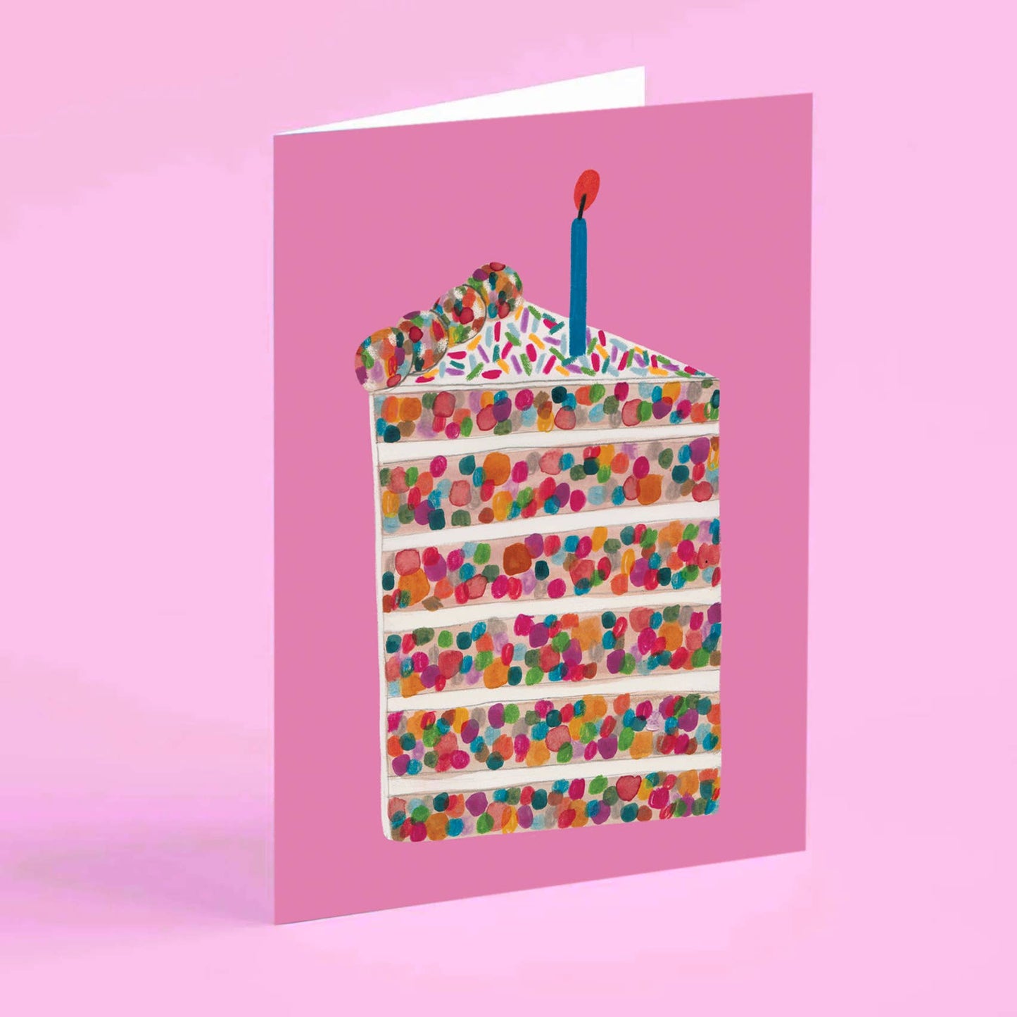 Piece of Cake Greeting Card