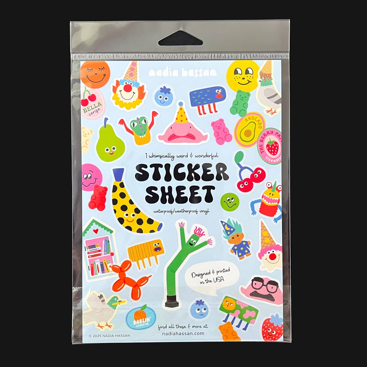 Sock Puppets 5x7 Sticker Sheet