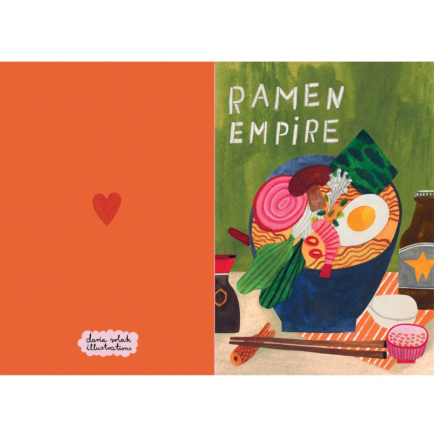 Ramen Empire Greeting Card