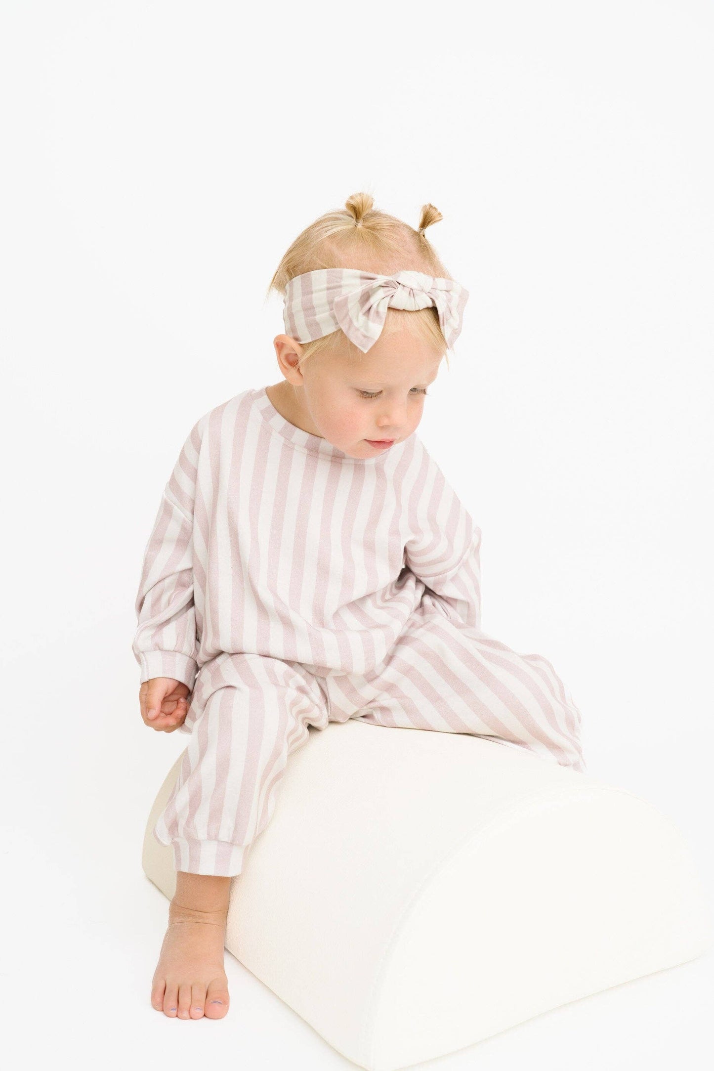 Blush Stripe Sweatsuit