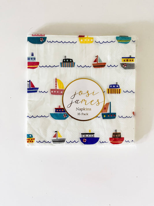 Boat Napkins- Large