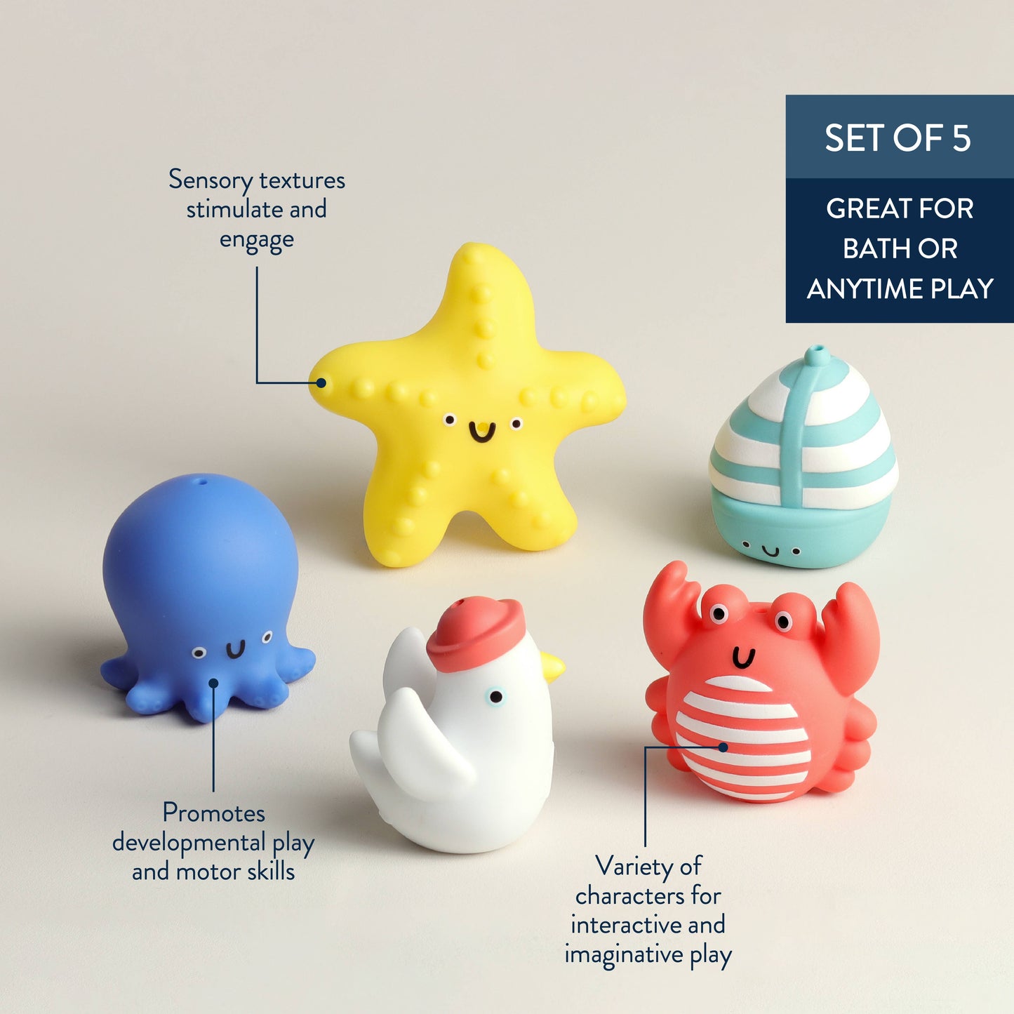 Nautical Bitzy Puppets