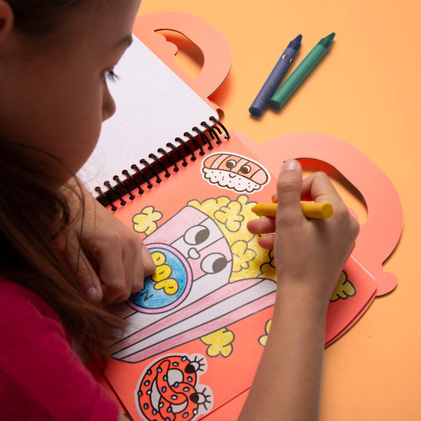 Yummy- Super Coloring and Sticker Book