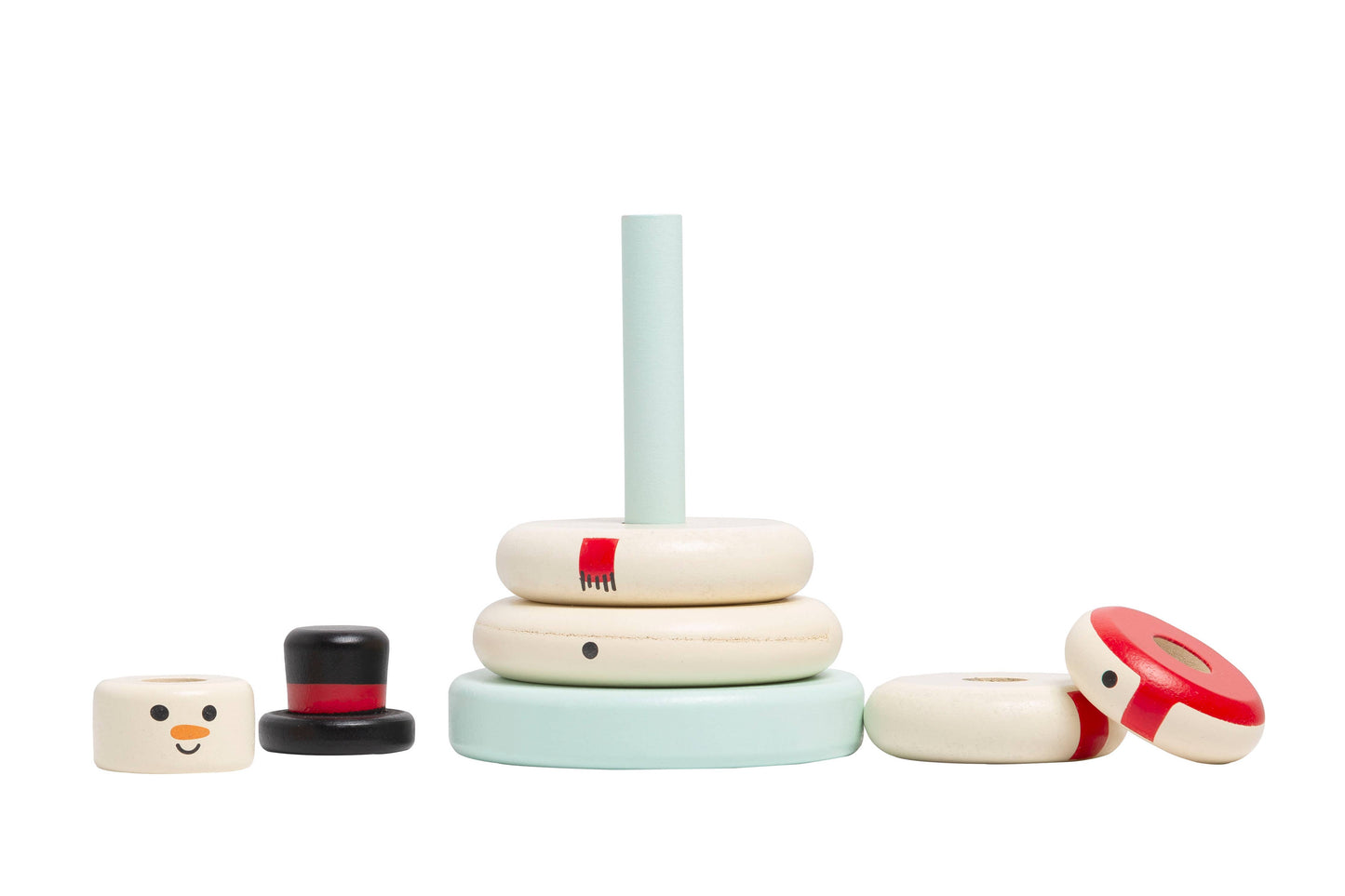 Snowman Stack Toy