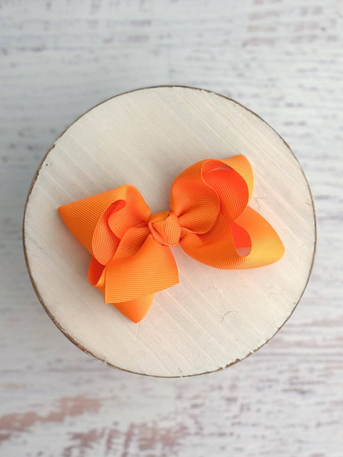 Essential Grosgrain Hair Bow - Alligator Clip - 4"