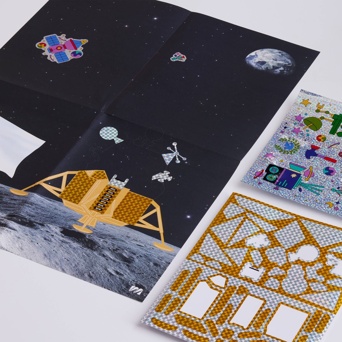 VOL ② — MOON Sticker Based Art Pack