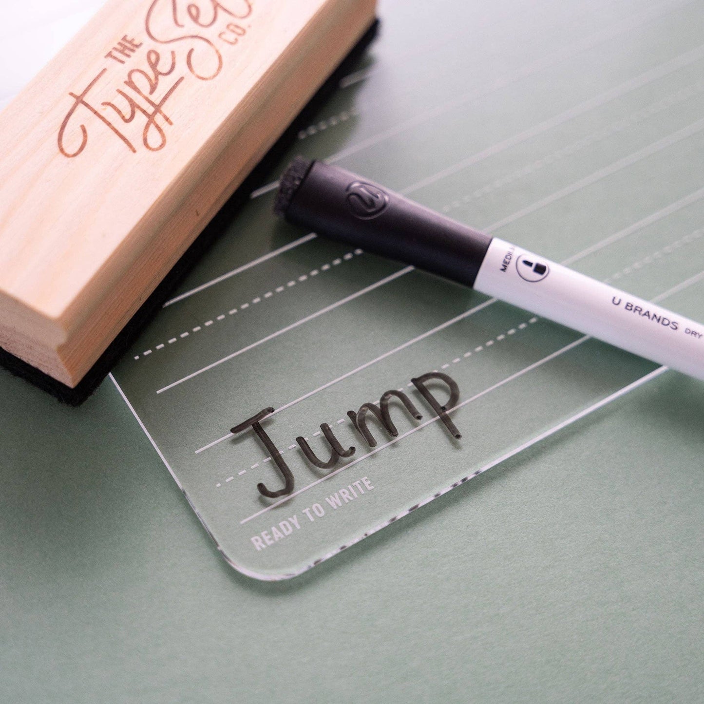 Freestyle Writing Acrylic Dry-Erase Practice Board