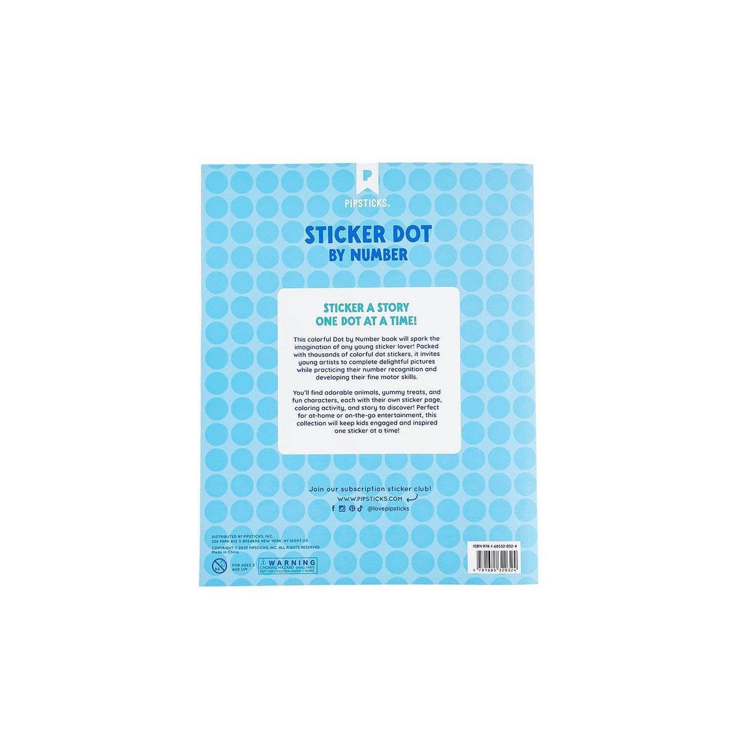 Sticker Dot by Numbers Vol 1