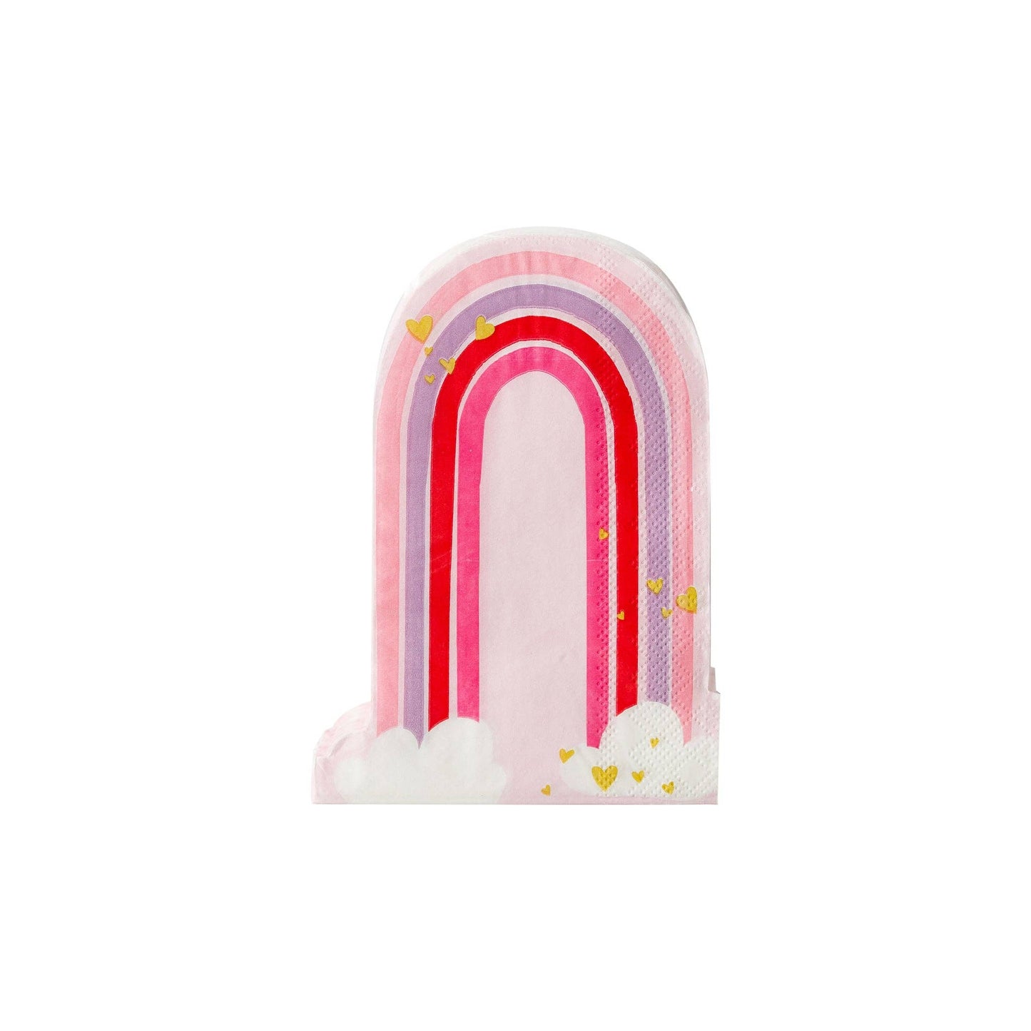 Pink Rainbow Shaped Napkin