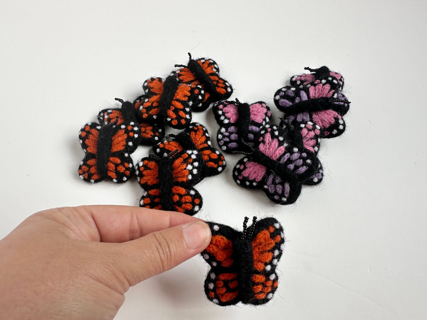 Monarch Butterfly-Wool Felted
