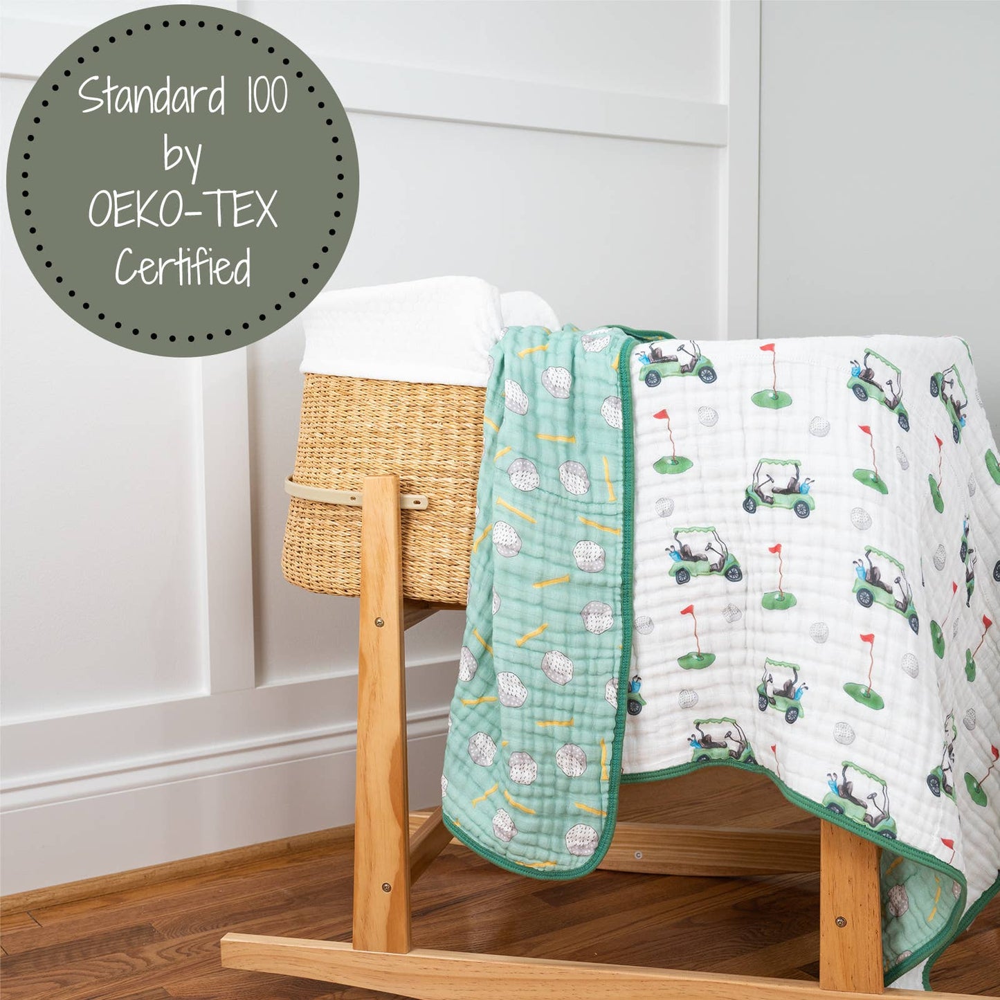 Golf A Round Muslin Quilt