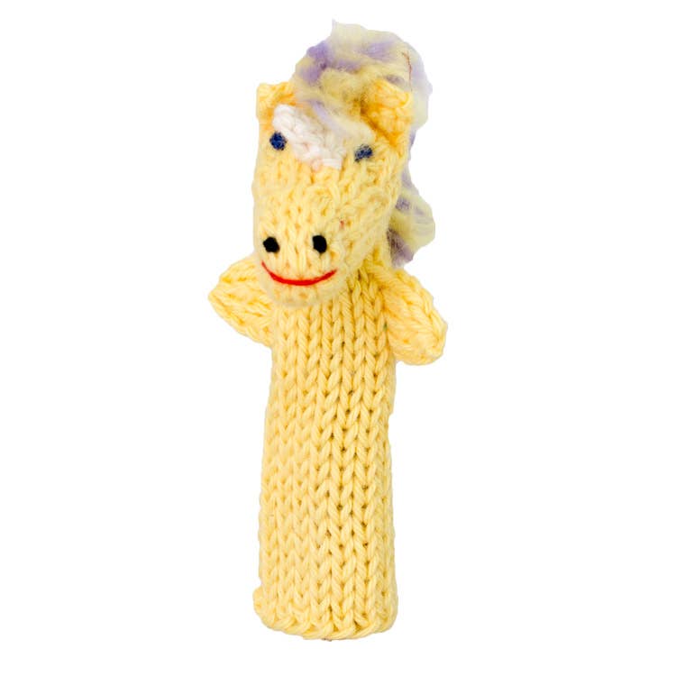 Unicorn Finger Puppet
