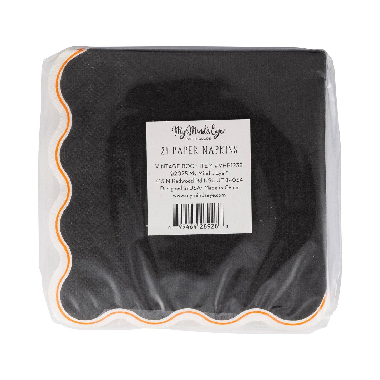 Vintage Boo Cocktail Napkin