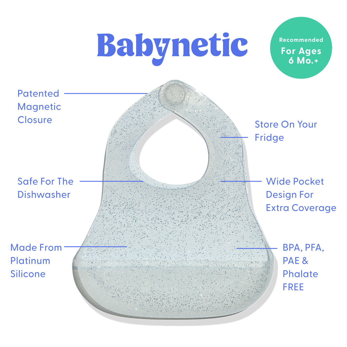 Sugar Jelly- Magnetic Bib