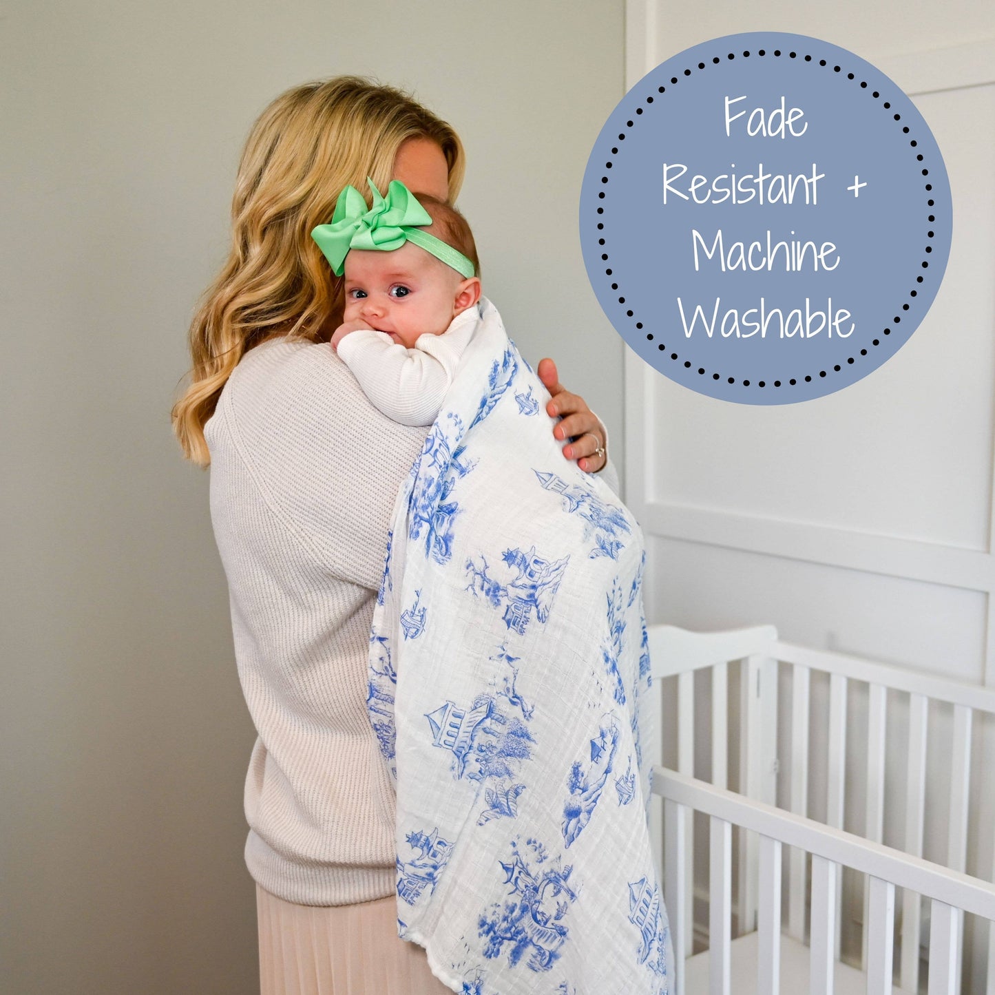 Chinoiserie Swaddle