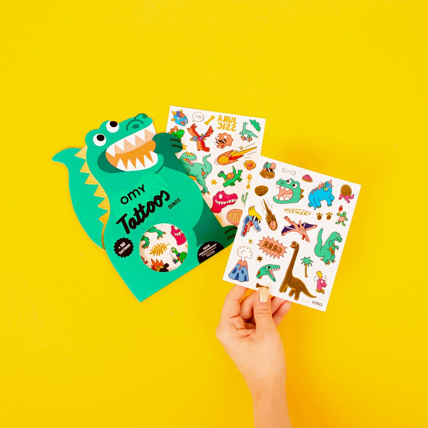 Dinos- Temporary Tattoos