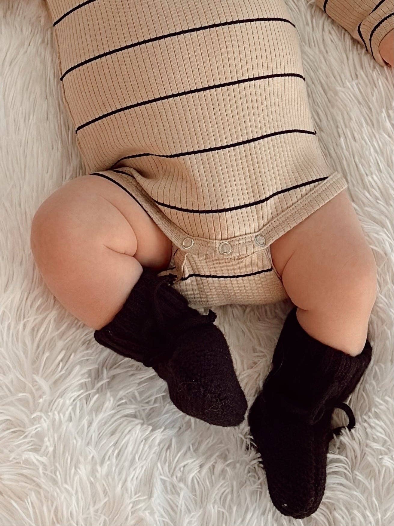 Infant Knit Booties