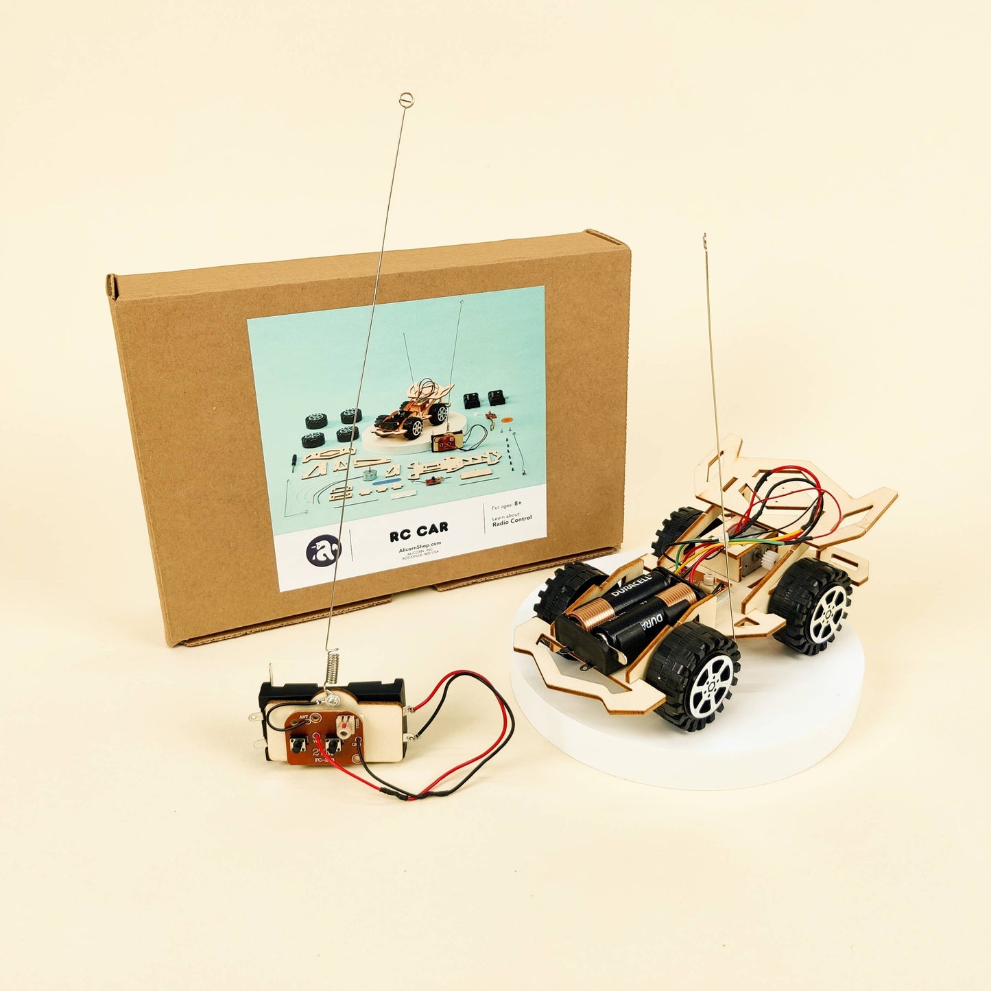 Radio-Controlled Car DIY Building Kit