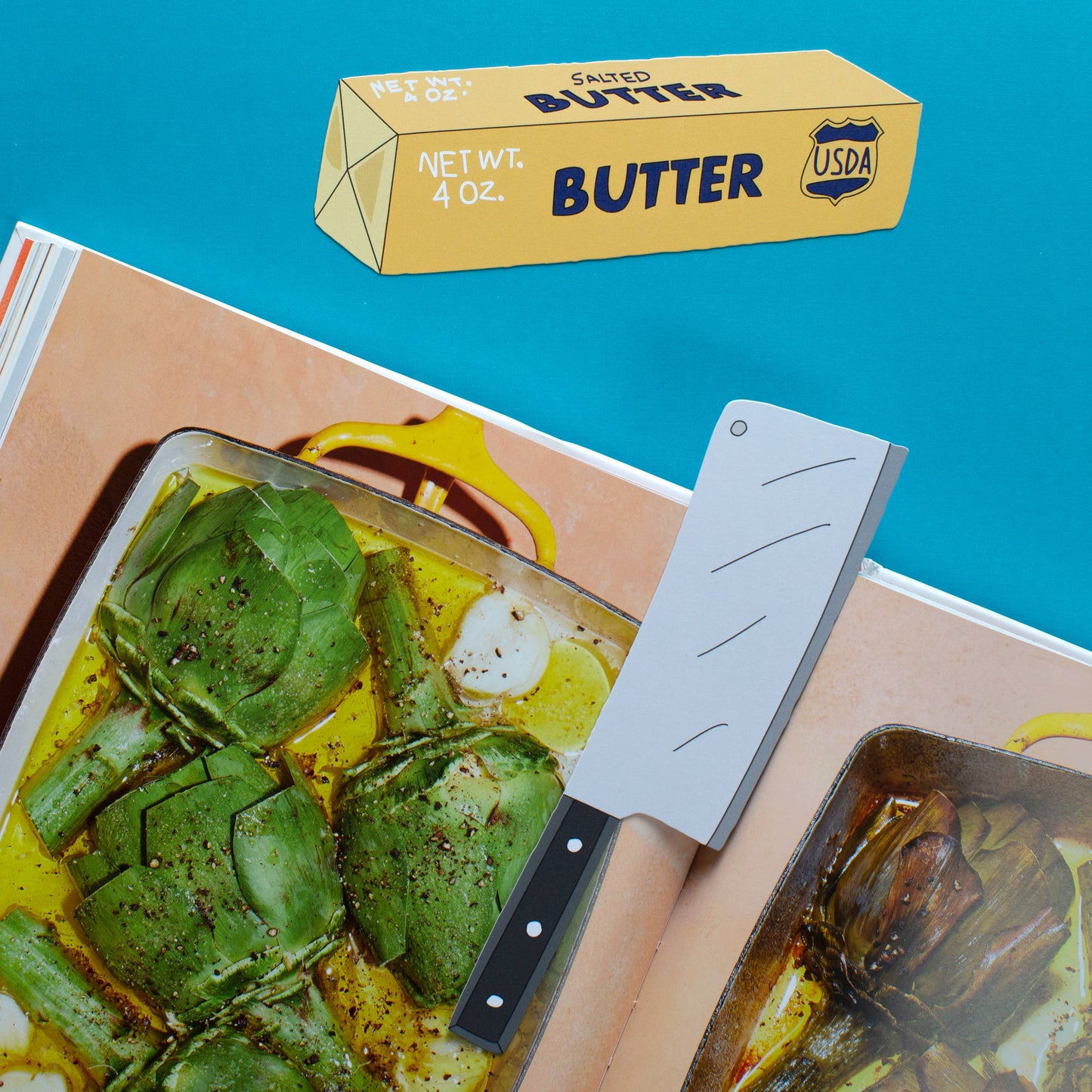 Butter Stick Bookmark