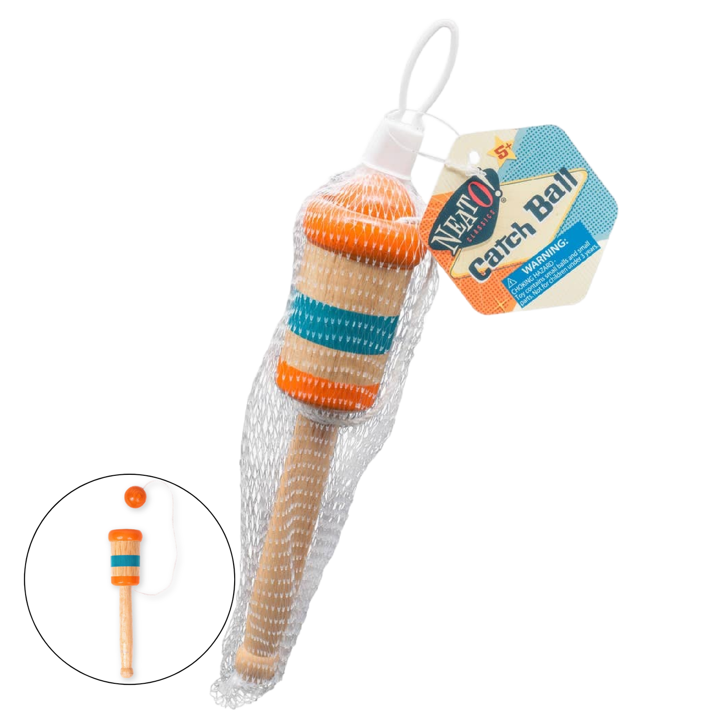 Wooden Catch Ball