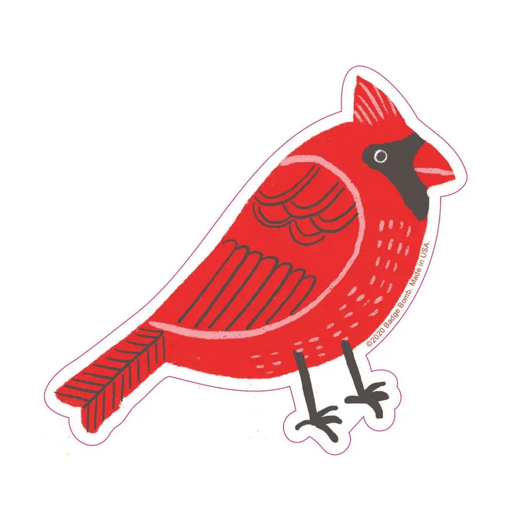 Red Cardinal Sticker