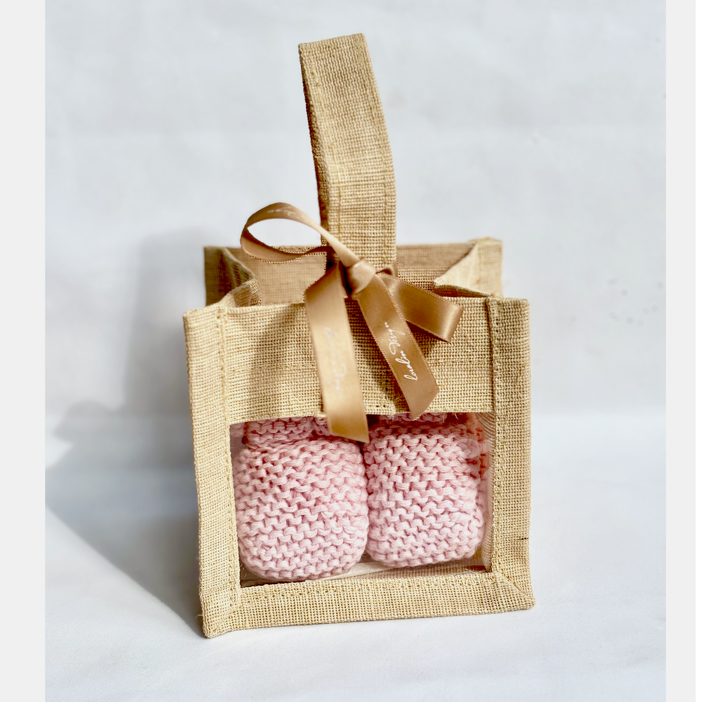 Pink Baby Booties