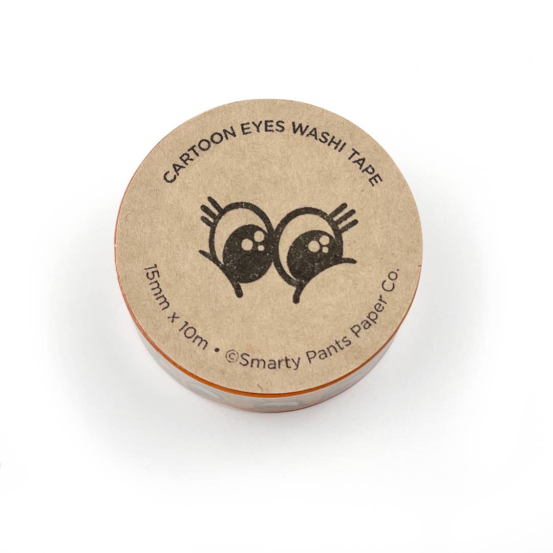 Cartoon Eyes Washi Tape