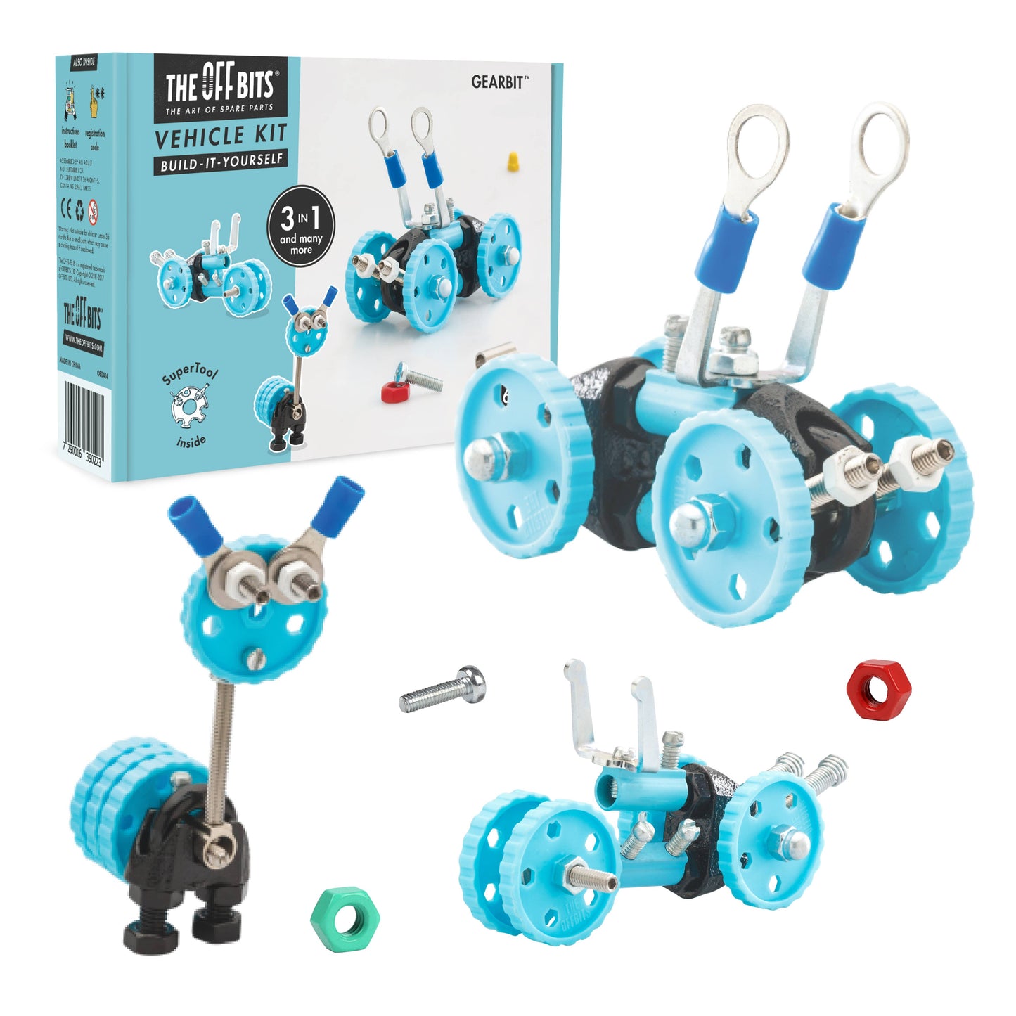 GearBit - Vehicle Kit: STEAM Car Toy Building Toy