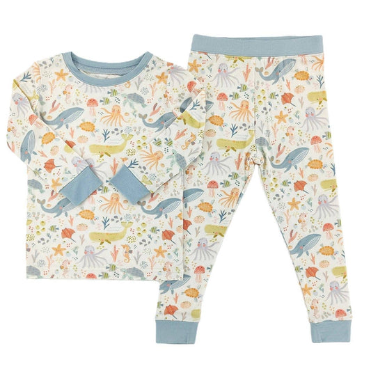 Underwater Friends Bamboo Pajama Set