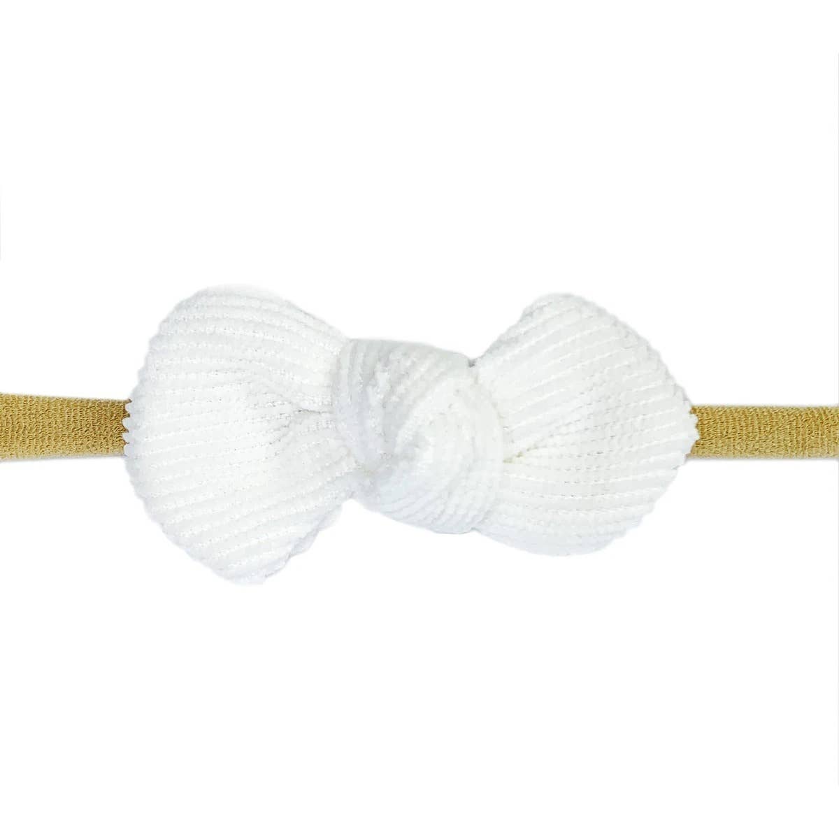 Corduroy Knotted Bow Headband