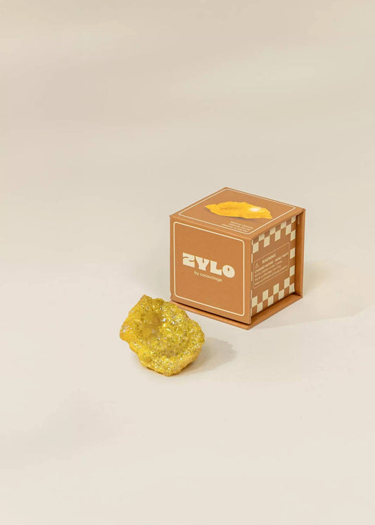 Yellow Geode- Collectible Mineral