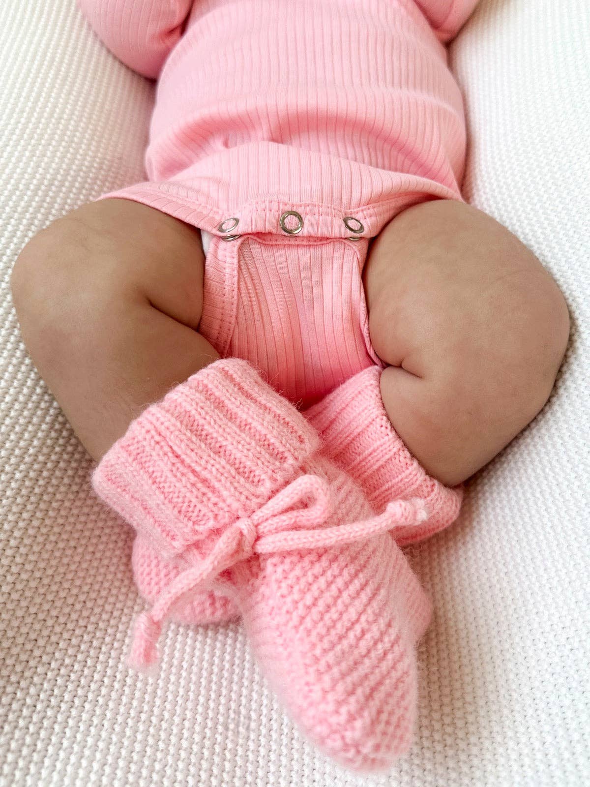 Infant Knit Booties
