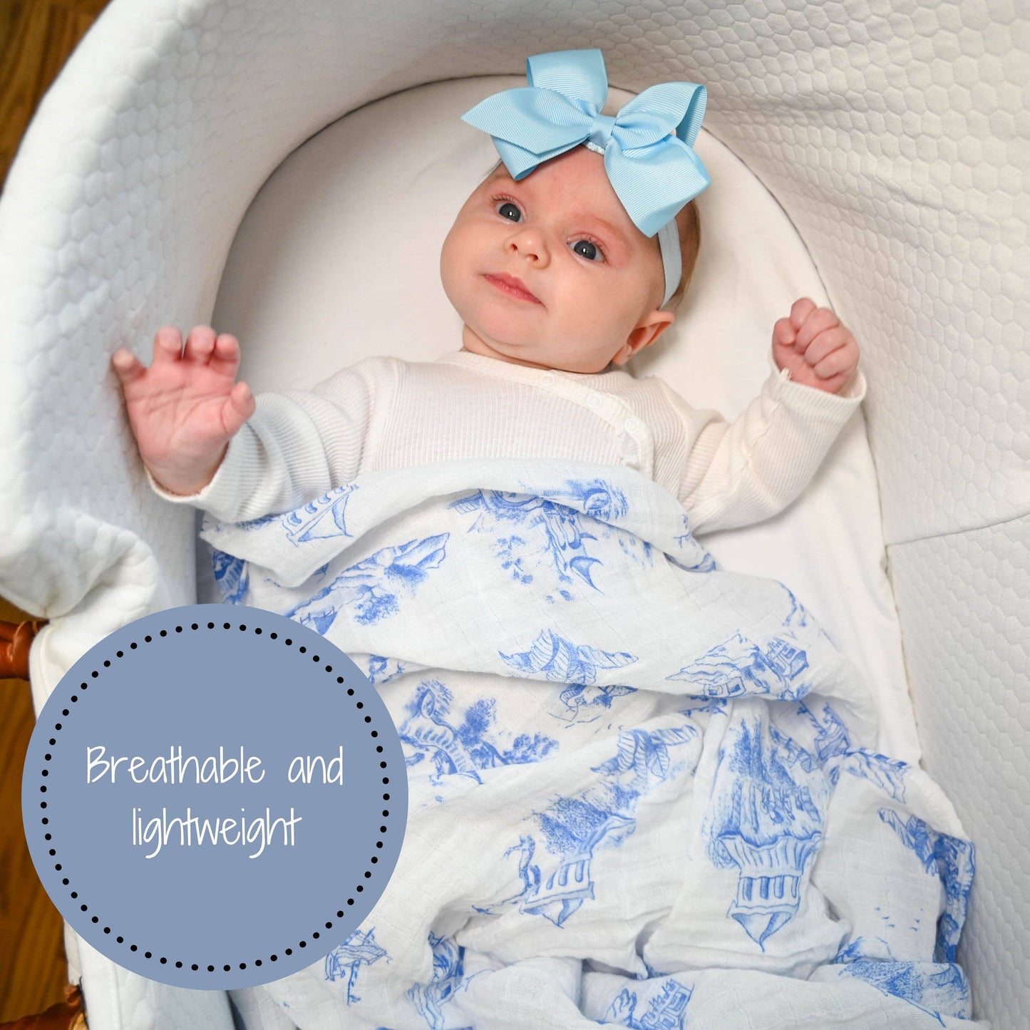 Chinoiserie Swaddle