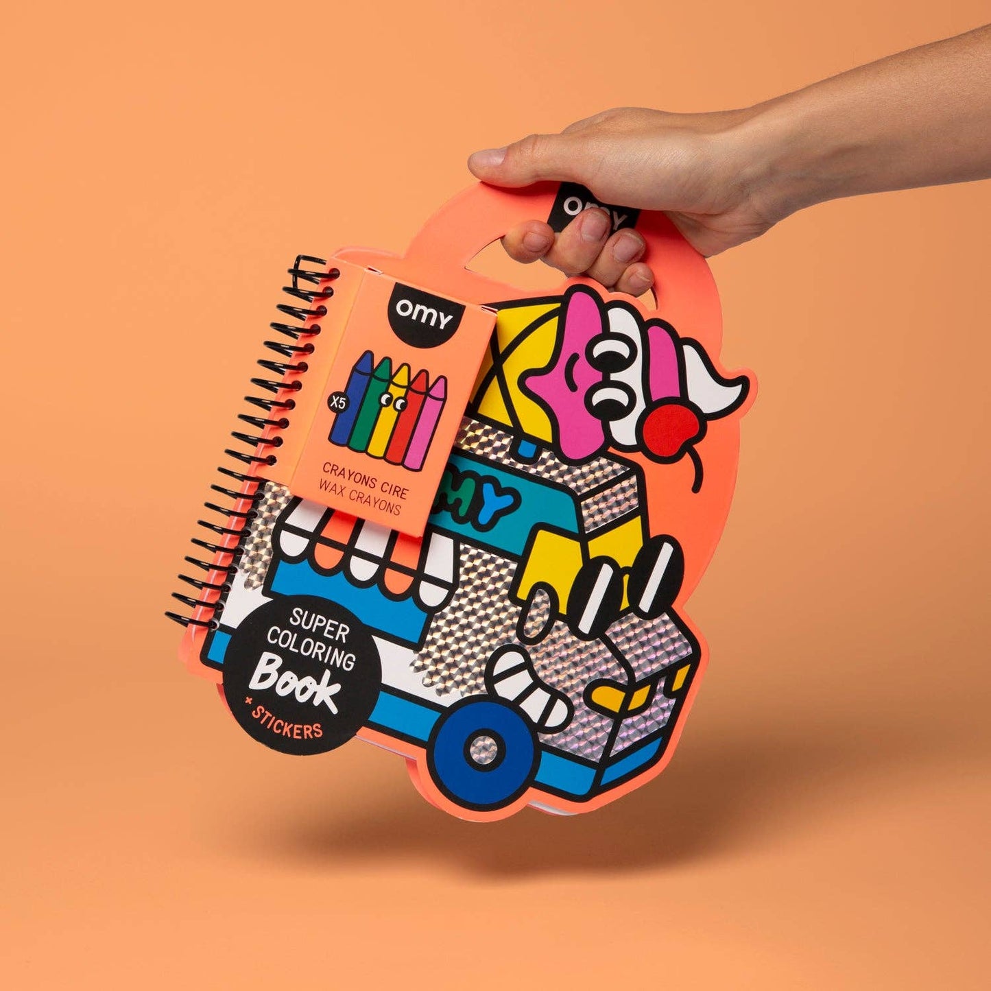 Yummy- Super Coloring and Sticker Book