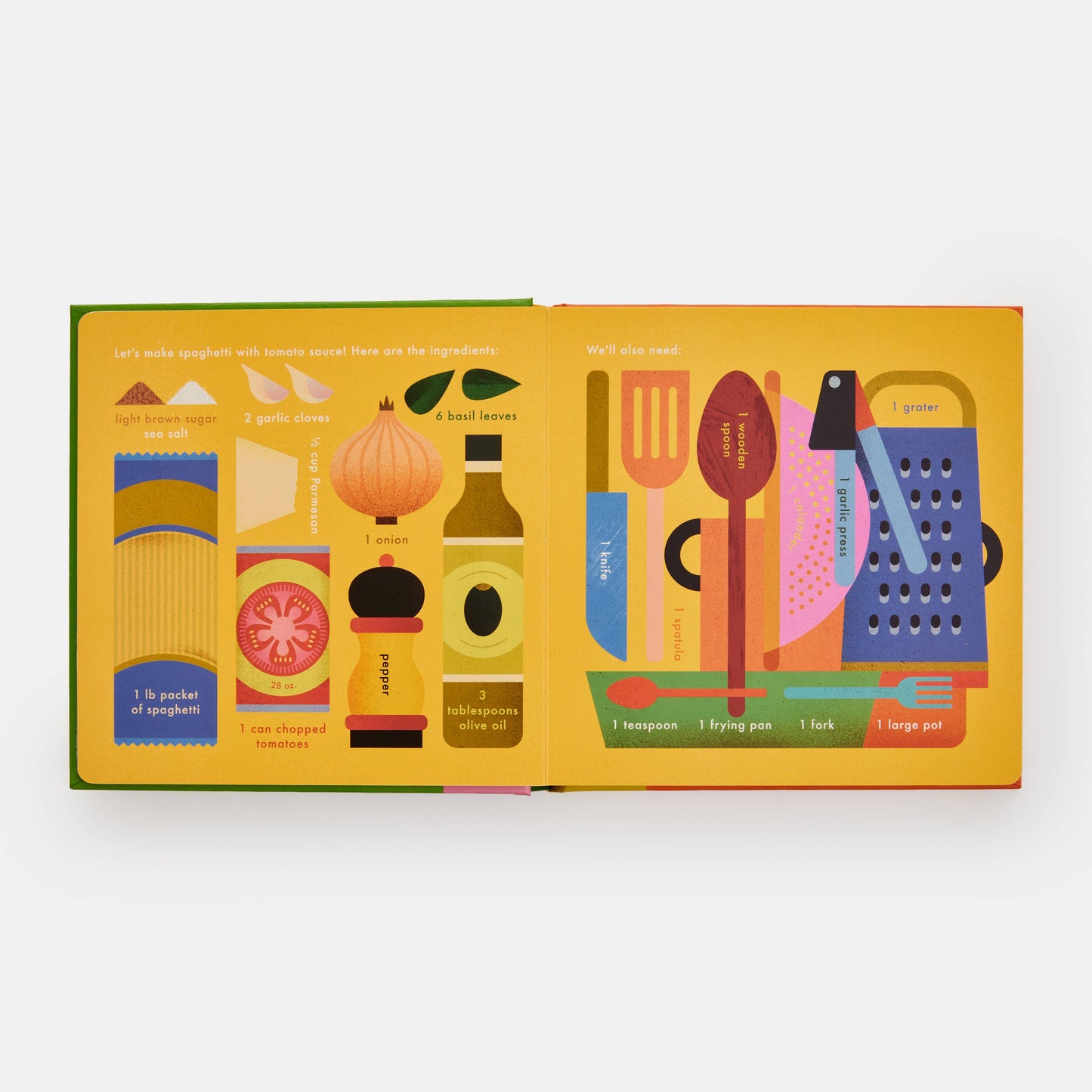 Spaghetti!: An Interactive Recipe Book.