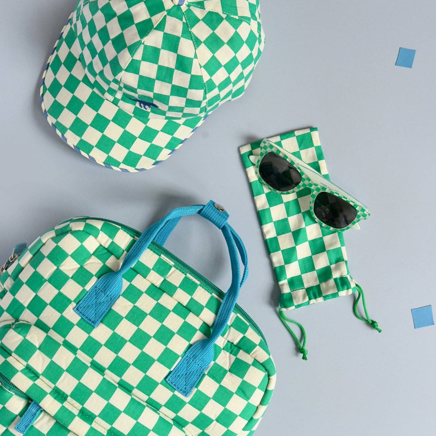 Dinosaur Check Baseball Cap