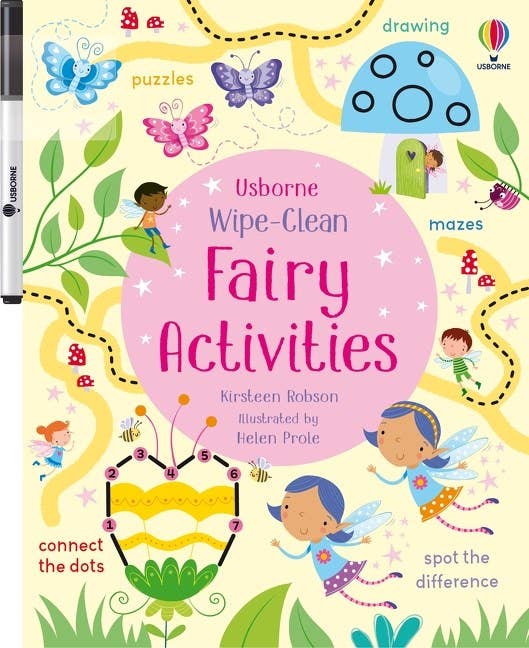 Fairy Activities: Wipe-Clean