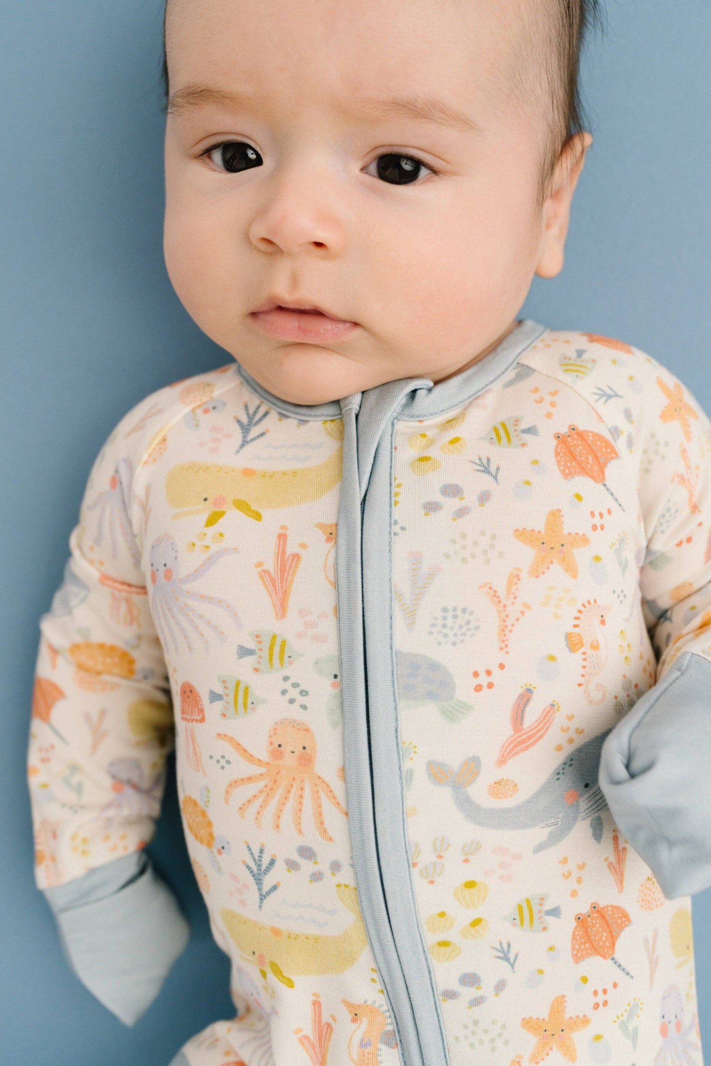 Underwater Friends Bamboo Pajama Sleeper